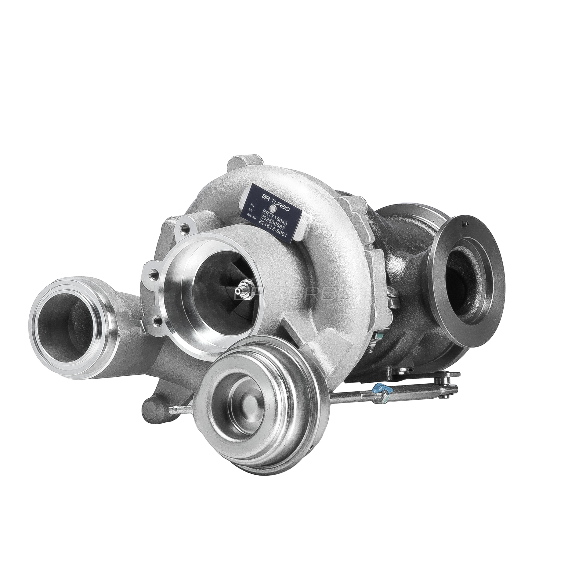 BR Turbo BRTX16043 Turboaggregat BMW 7 (F01, F02, F03, F04) 750 i, Li xDrive Bensin 449 hk 2015 pris