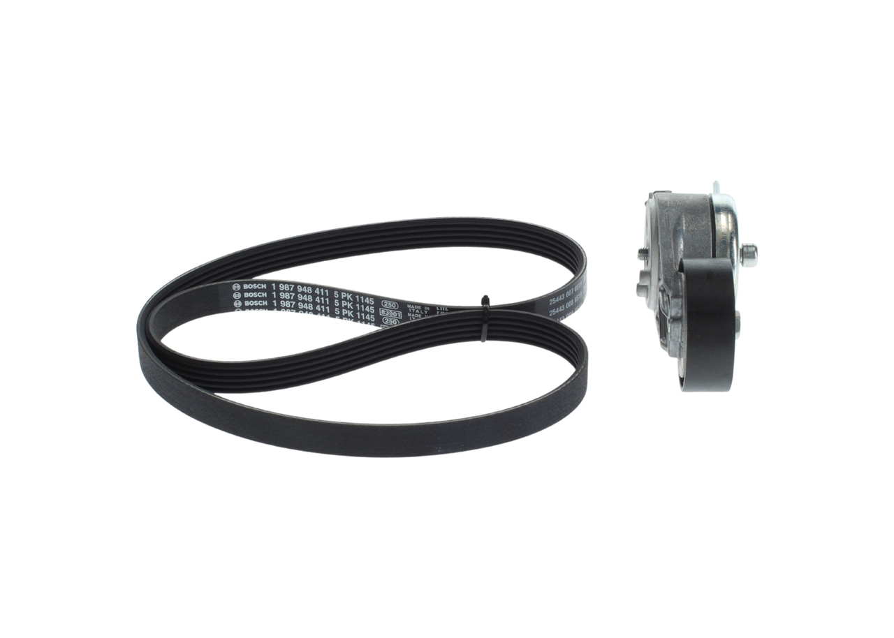 BOSCH 1 987 600 761 Keilrippenriemensatz LANCIA Ypsilon II (843) 1.2 80 PS Benzin 2004