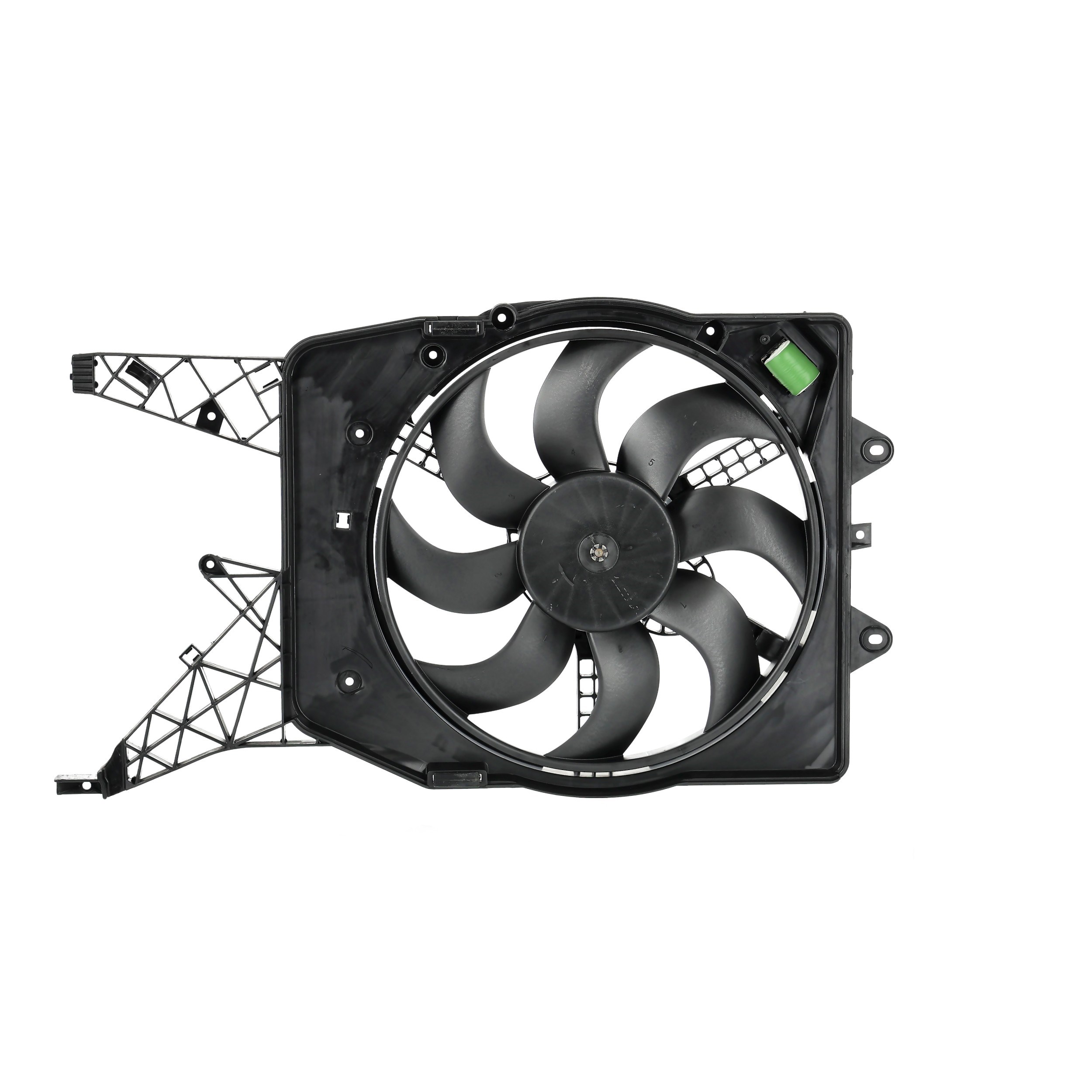 NISSENS 850273 Elektrolüfter FIAT Bravo II Schrägheck (198) 1.9 D Multijet (198AXE1A) Diesel 90 PS 2007