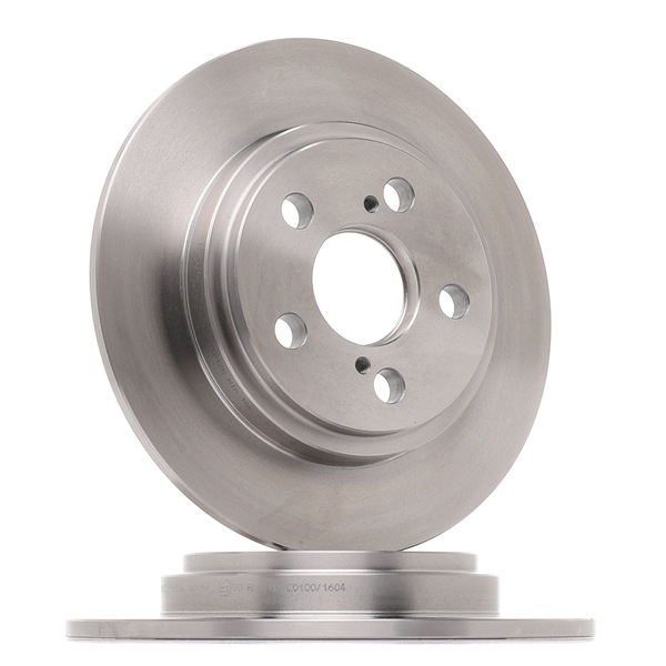 DELPHI BG4272 Jarrulevy TOYOTA Urban Cruiser (XP110) 1.4 D-4D 4WD (NLP115_) Diesel 90 hv 2010