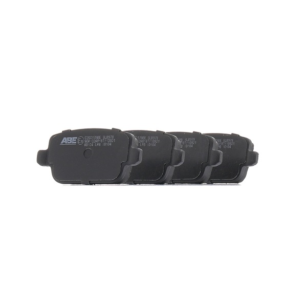 ABE C2G017ABE Disc pads VOLVO V70 III (135) 2.5 T Petrol 231 hp 2012 price