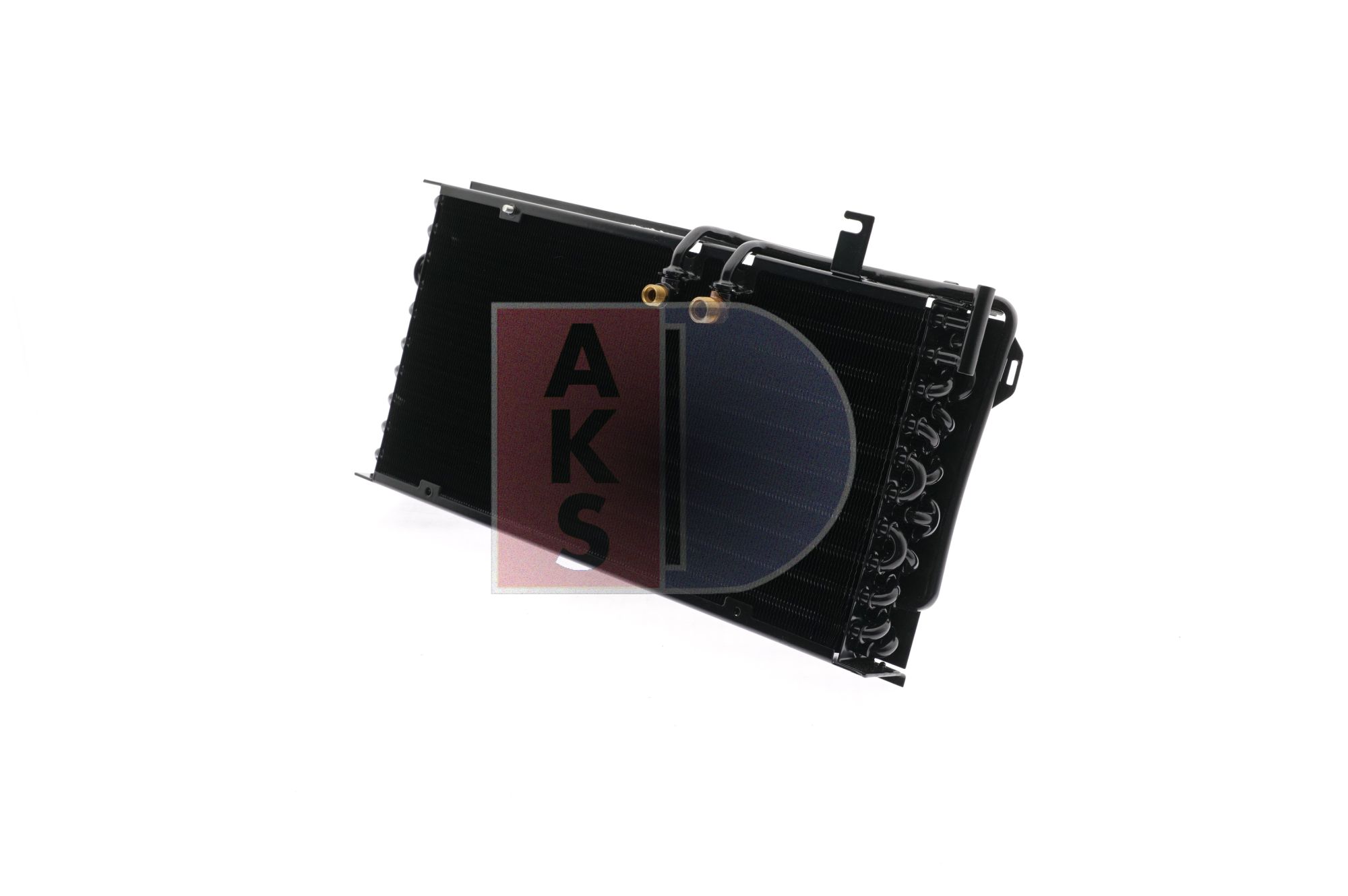 Air conditioning condenser AKS DASIS 420024N suitable for BMW, VW, AUDI, MERCEDES-BENZ, FORD at cheap price
