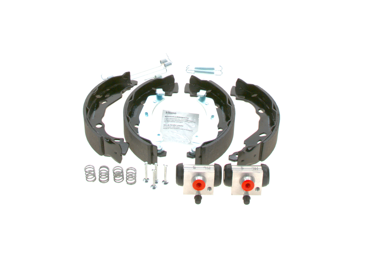 BOSCH 0 204 113 752 Stabdžių antdėklo rinkinys būgninis stabdys Renault Clio 2 1.4 (B/CB0C, B/CB0S) benzinas 75 AG 1998