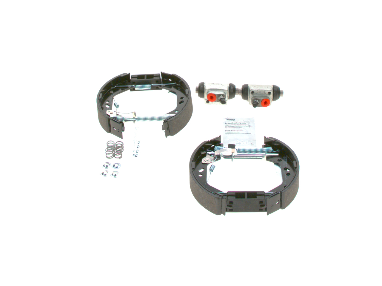 BOSCH 0 204 114 674 Stabdžių antdėklo rinkinys būgninis stabdys HYUNDAI Accent II Hatchback (LC) 1.5 benzinas 103 AG 2002