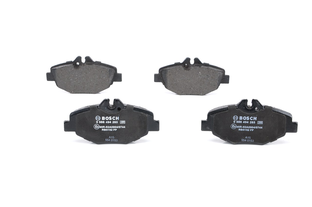 BOSCH Pastilhas de travão 0 986 494 285