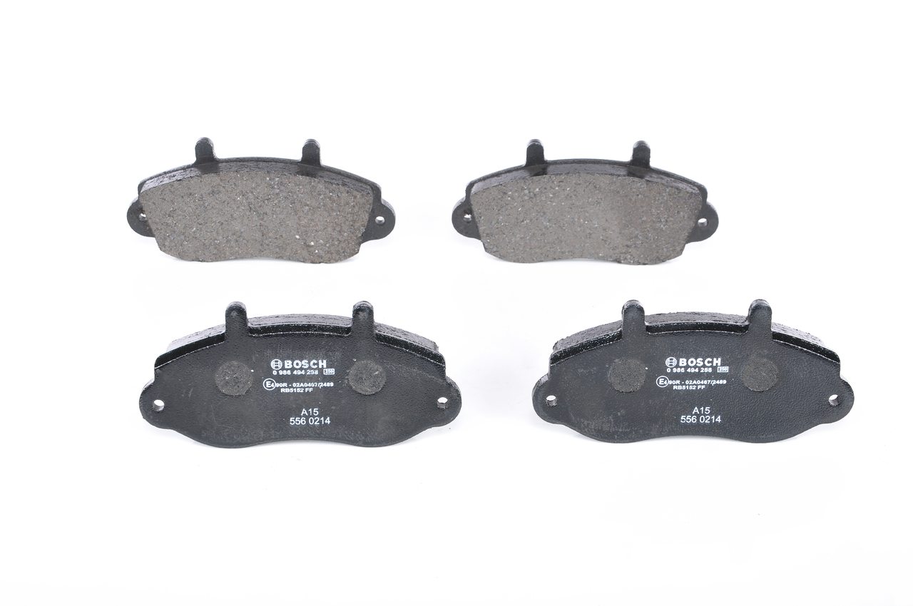 original Renault MASTER BOSCH Bromskloss 0 986 494 288