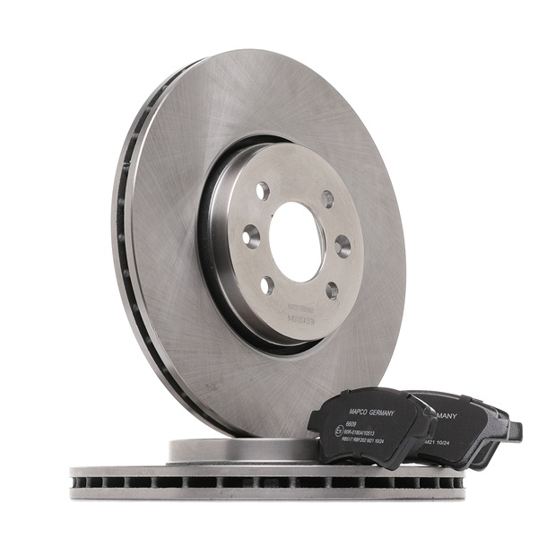 MAPCO 47163 Vorderachse, Belüftet