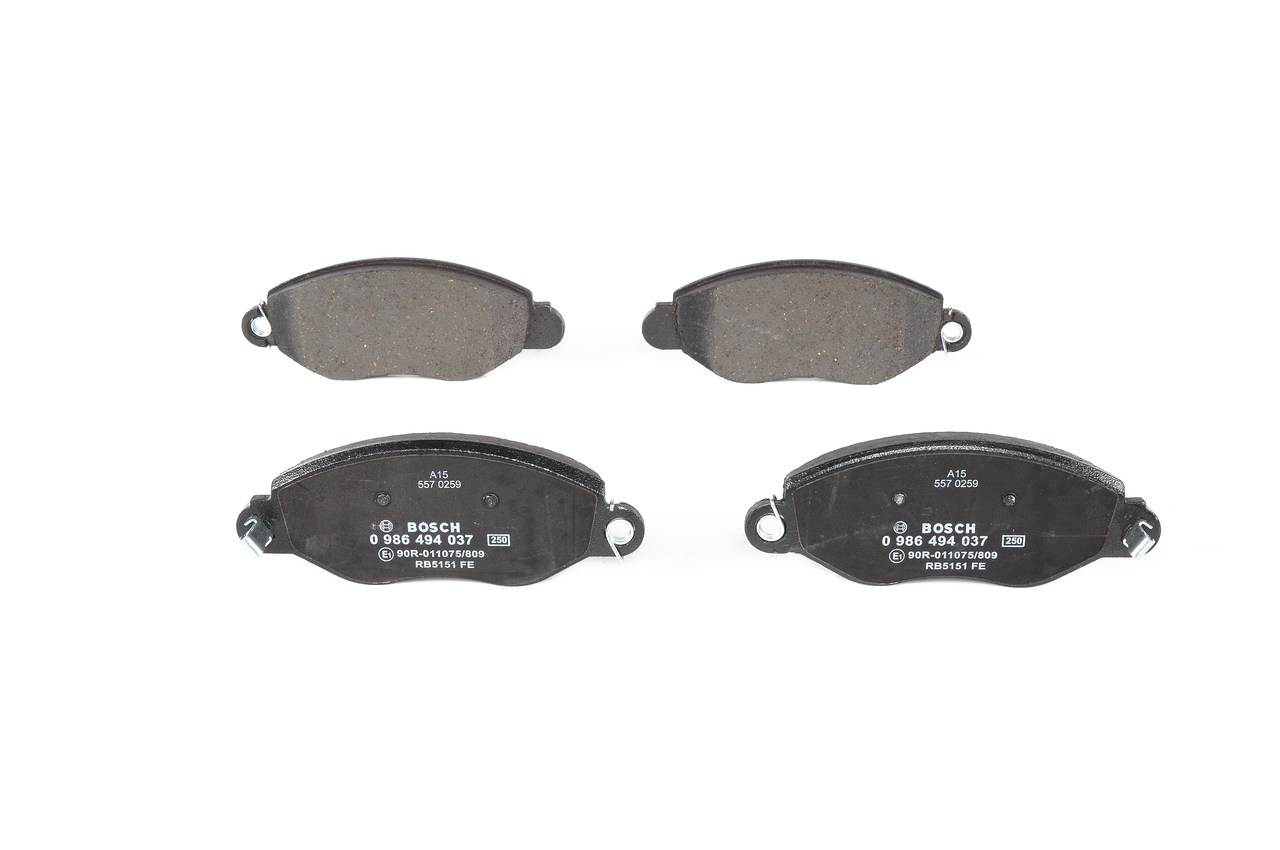 BOSCH Bremsbeläge 0 986 494 037
