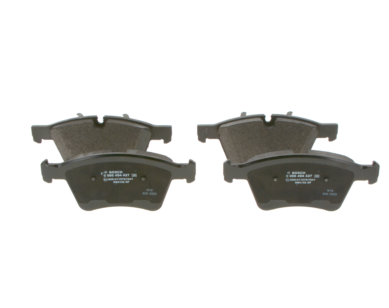 BOSCH Pastilhas de travão 0 986 494 427