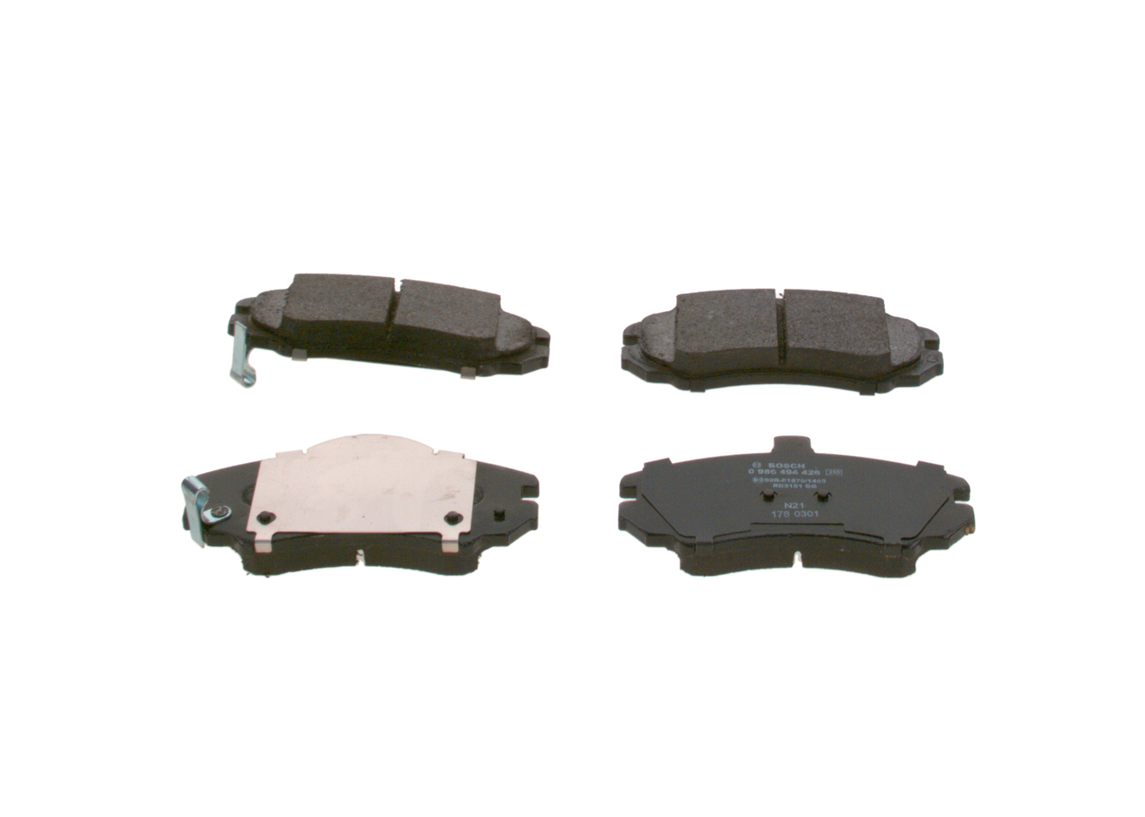 BOSCH Jarrupalat, levyjarru 0 986 494 426