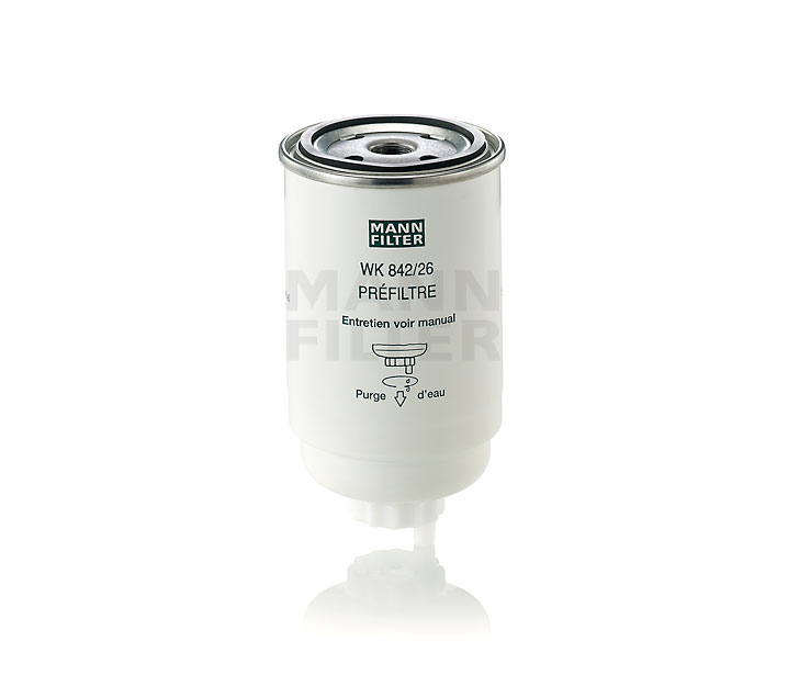 Filtre à carburant MANN-FILTER WK 842/26 appropriées pour VOLKSWAGEN, BMW, MERCEDES-BENZ, AUDI, OPEL pas cher