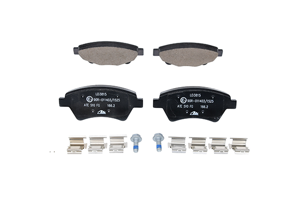 ATE 13.0470-3815.2 Disc pads Renault Kangoo Express 1.6 Petrol 74 hp 1998 price