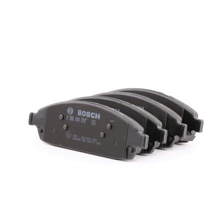 BOSCH 0986494370 Тормозные колодки Jeep COMMANDER 2005