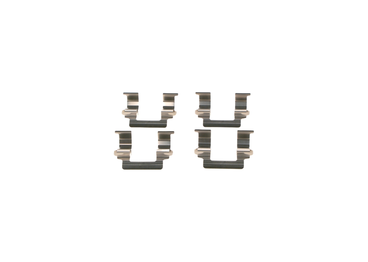 BOSCH 1 987 474 231 Kit d'accessoires, plaquette de frein à disque MITSUBISHI Lancer IV 3/5 portes (C6_A, C7_A) 1.8 GTi 16V Essence 140 CV 1992 prix