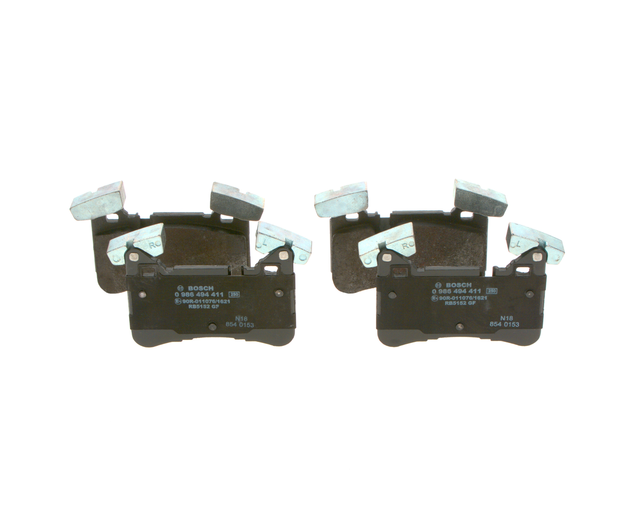 Acheter BOSCH Plaquettes de frein 0 986 494 411