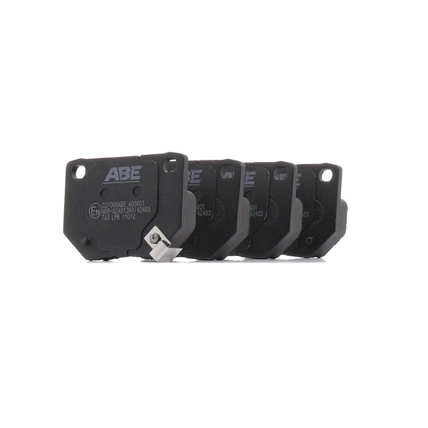 ABE C27006ABE Тормозные колодки дисковые Subaru Impreza 3 2.5 WRX STI AWD (GRF) бензин 301 л.с. 2008