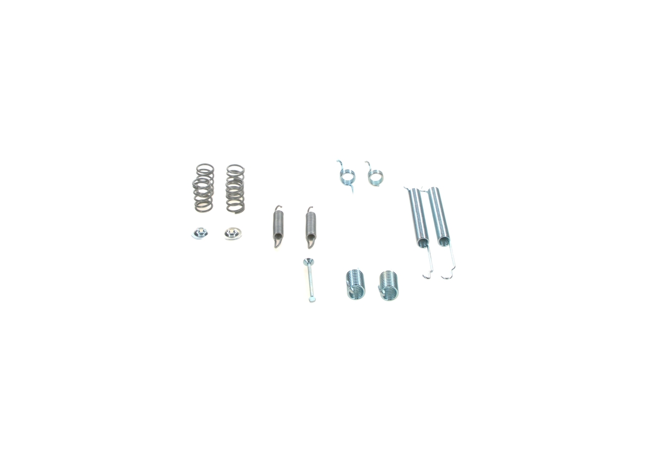 BOSCH 1 987 475 308 Kit de acessórios, maxilas do travão NISSAN NAVARA Pick-up (D21) 2.5 D 4x4 Diesel 80 cv 2008 preço