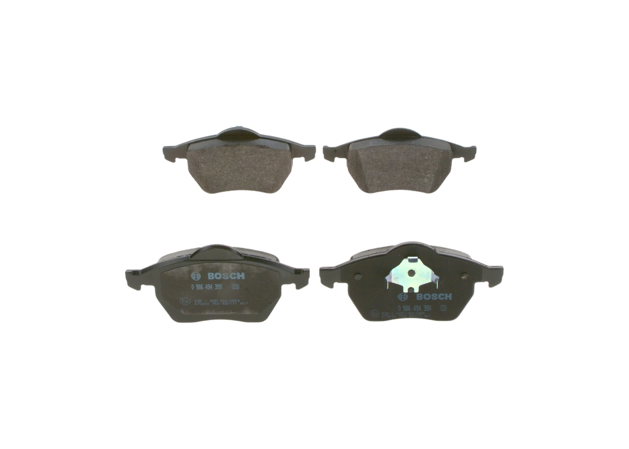 Acheter BOSCH Plaquettes de frein 0 986 494 390