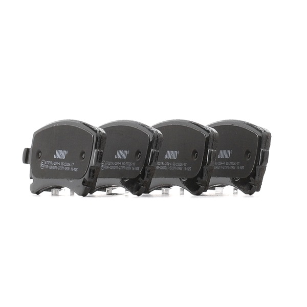 8E0698451N OE JURID Brake pad set 573219J