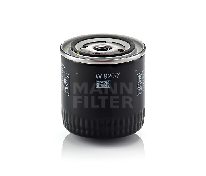 Filtro de óleo MANN-FILTER W 920/7 y adequados para RENAULT, BMW, VW, MERCEDES-BENZ, PEUGEOT barato
