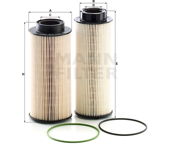 Spletna trgovina z MANN-FILTER Filter goriva PU 10 003-2 x