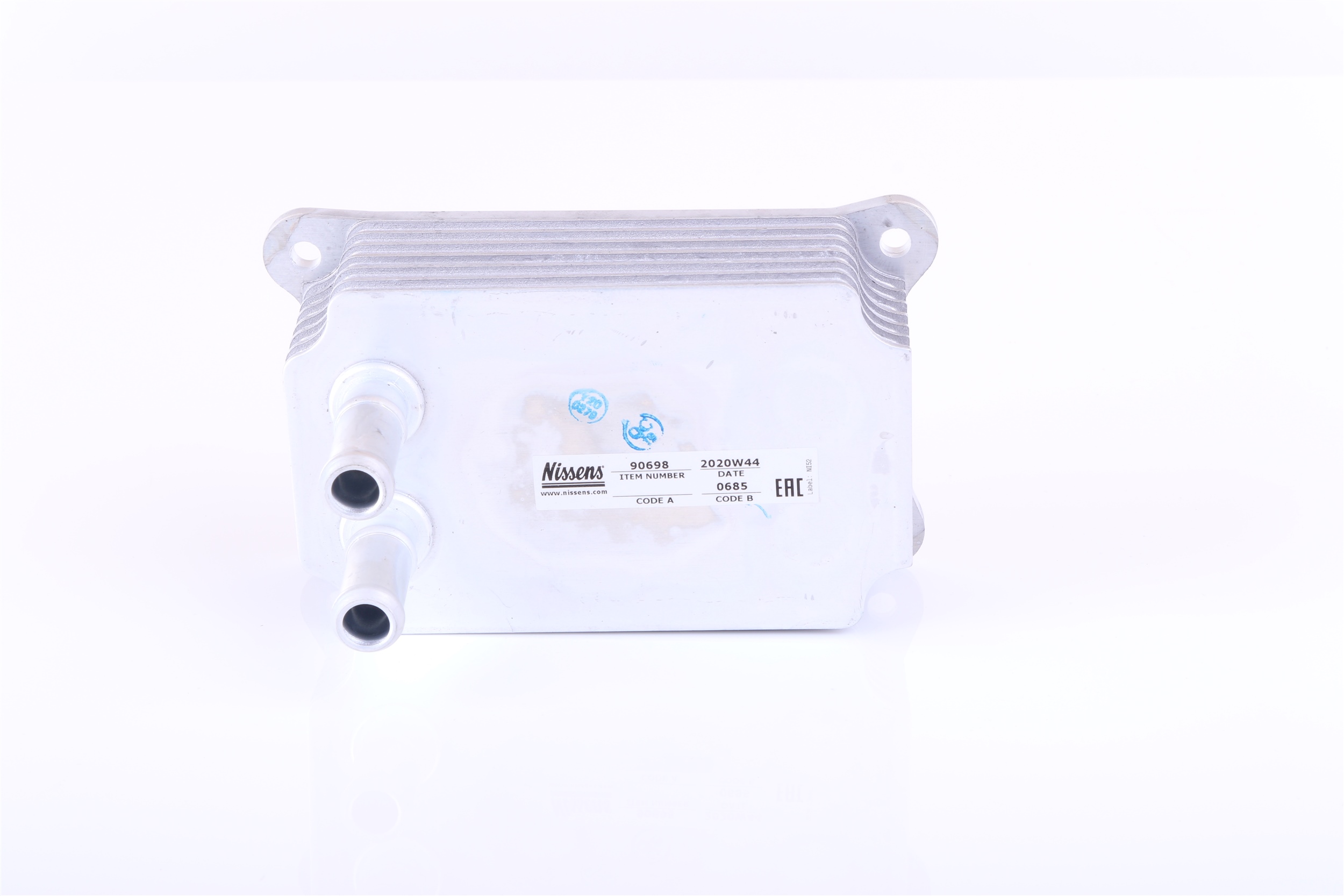 NISSENS Engine oil cooler 90698