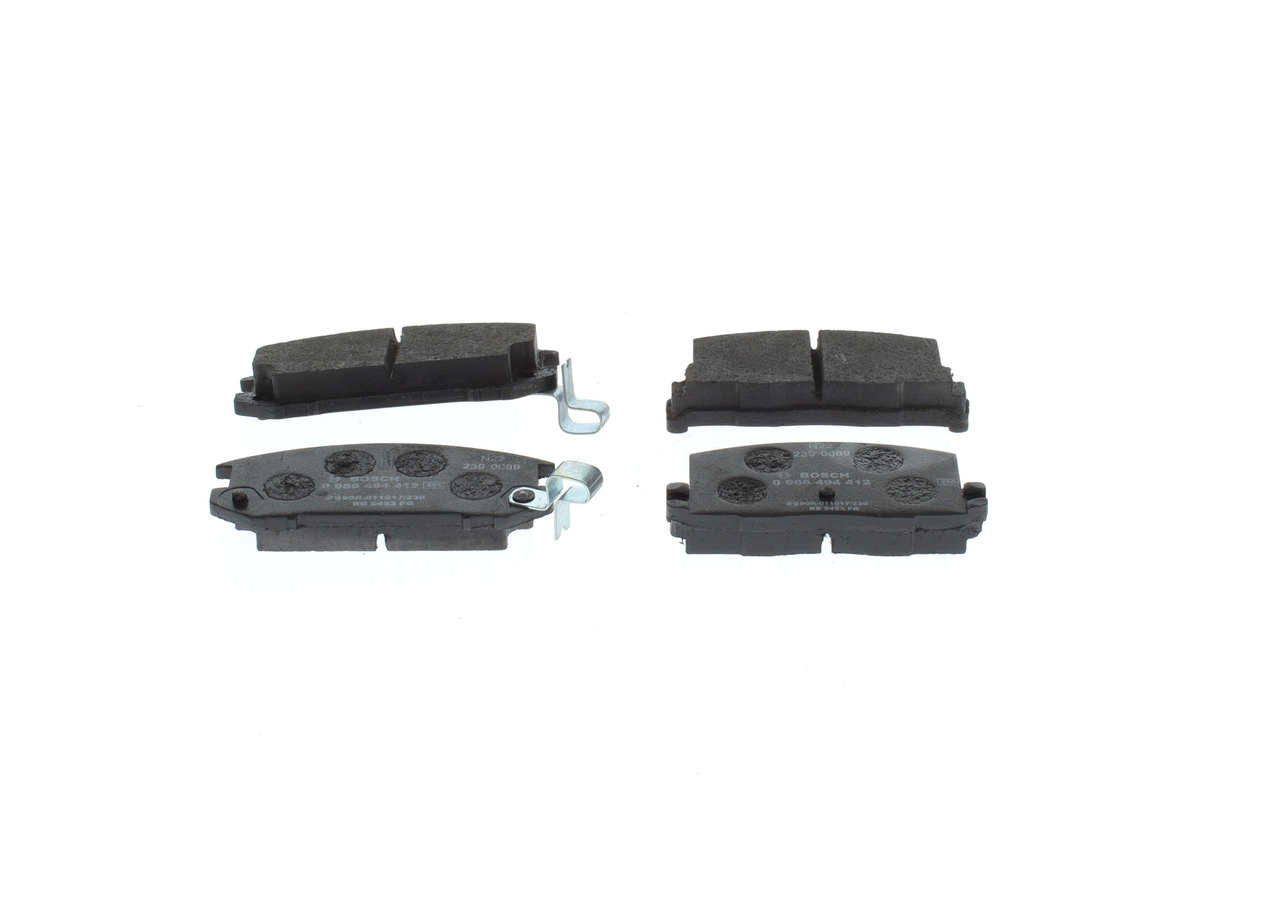 04466YZZC3 OE BOSCH Plaquettes de frein 0 986 494 412