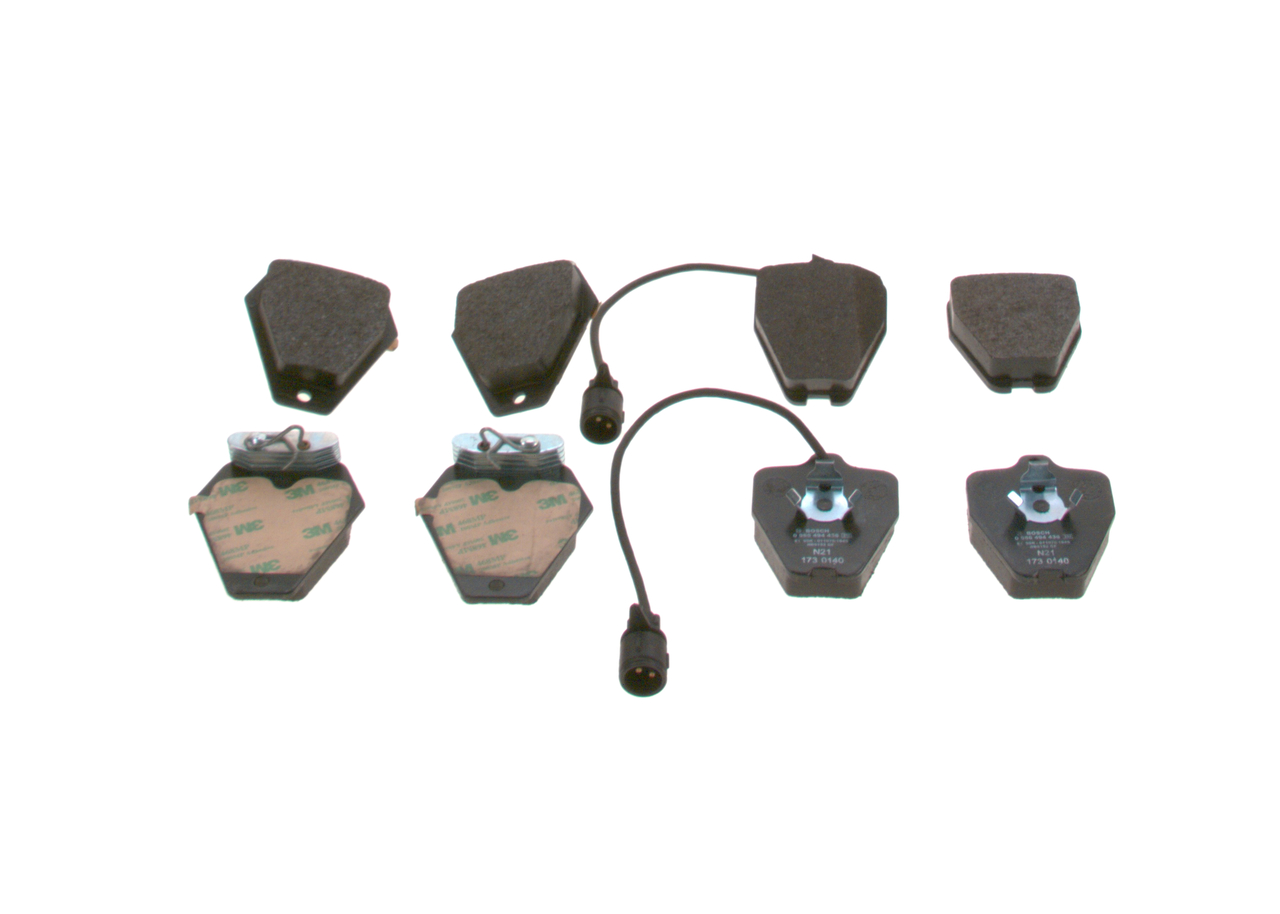 4D0698151AD OE BOSCH Bremsbeläge 0 986 494 436