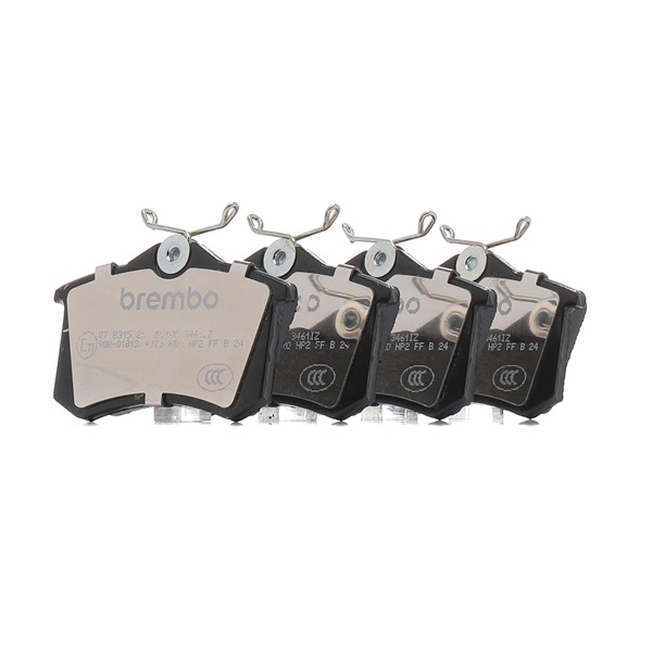 Juego zapatas freno de alto rendimiento 10400936 BREMBO 07.B315.25