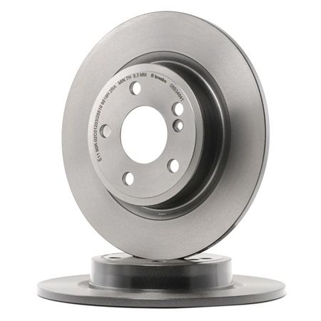 BREMBO 08.B348.41 Remschijven MERCEDES-BENZ CLA kosten
