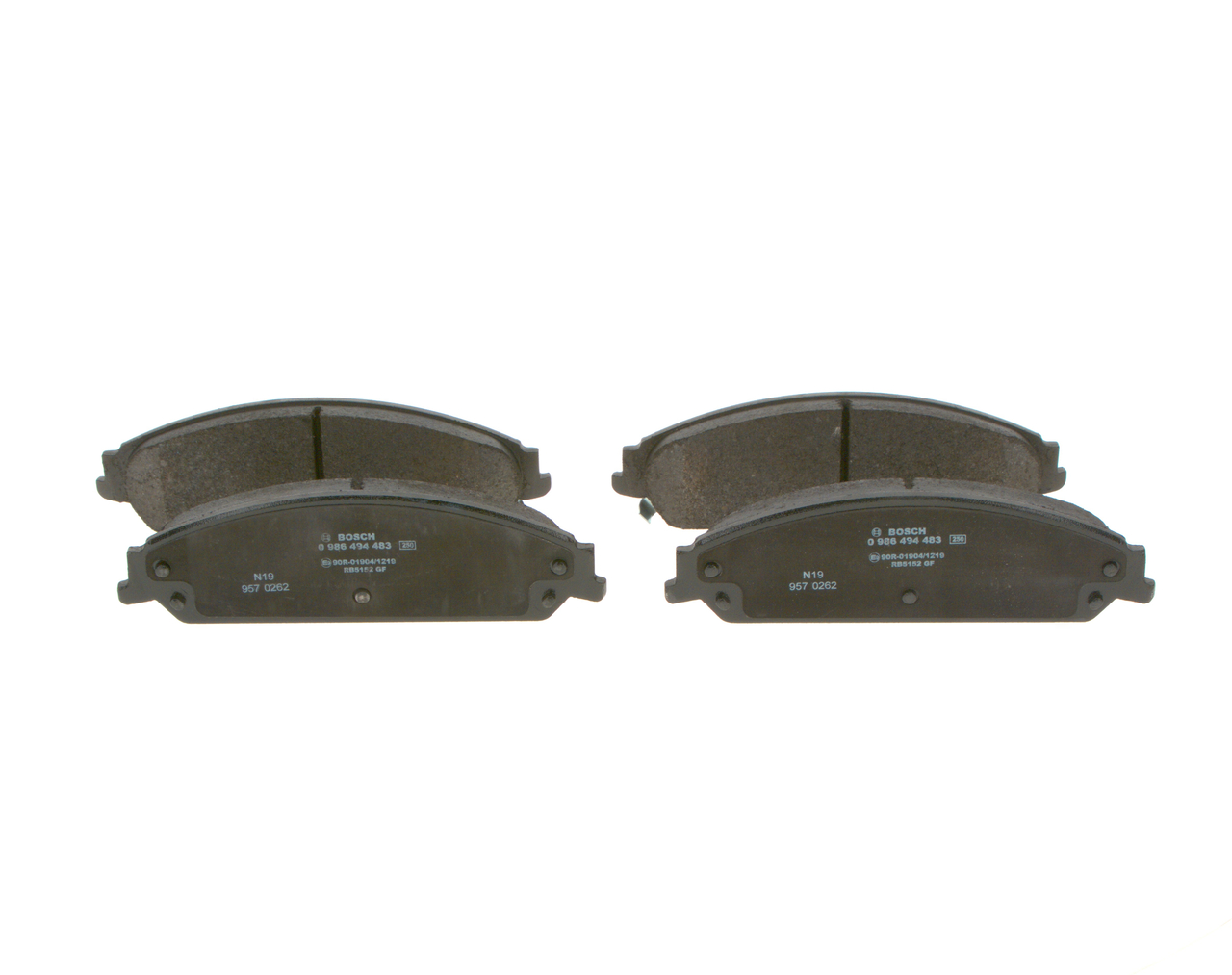 BOSCH Juego de pastillas de freno 0 986 494 483