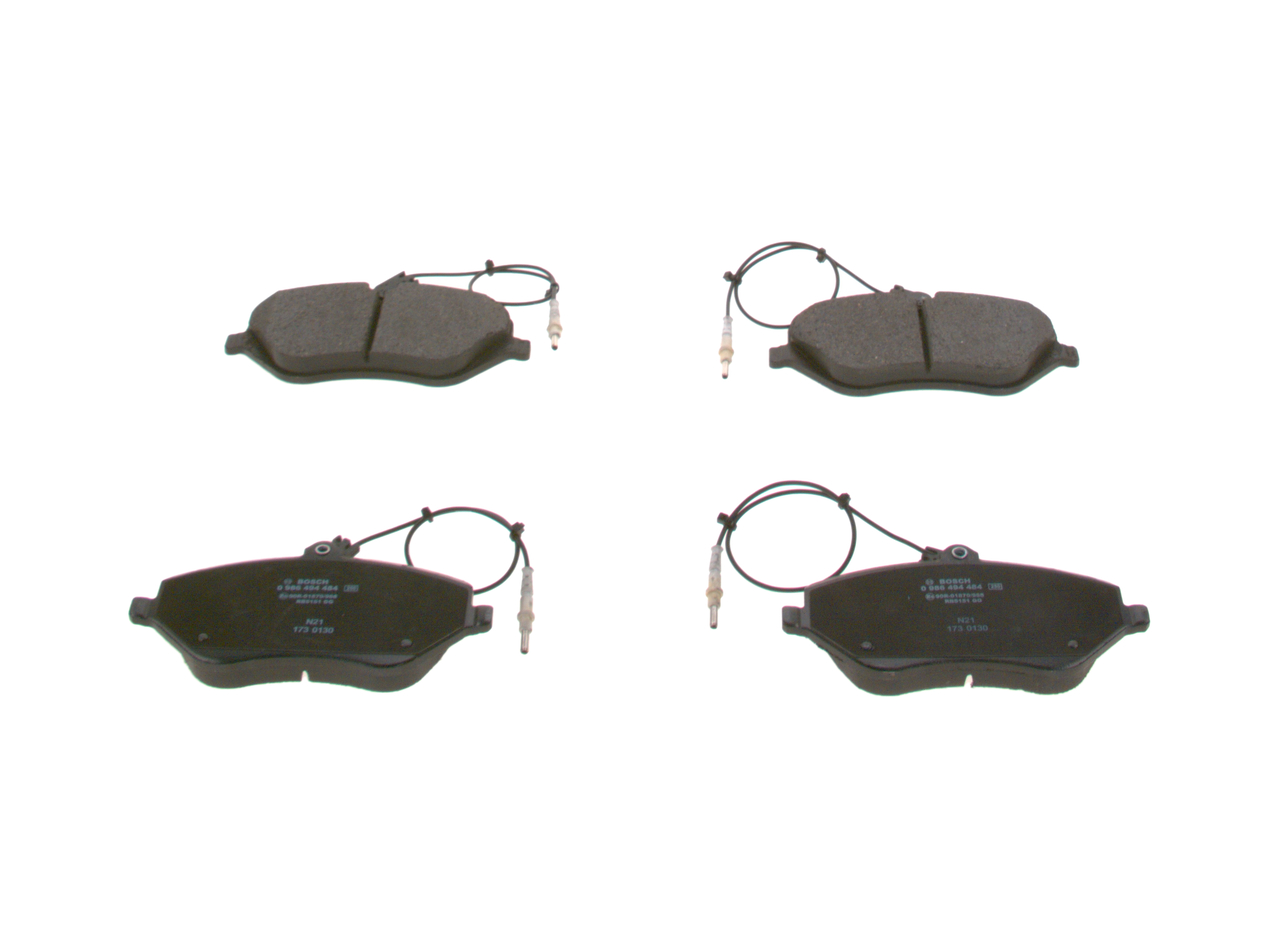 BOSCH Plaquettes de frein 0 986 494 484
