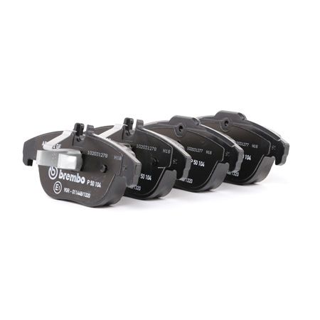 BREMBO P 50 104 stabdžiu kaladėlės Mercedes S204