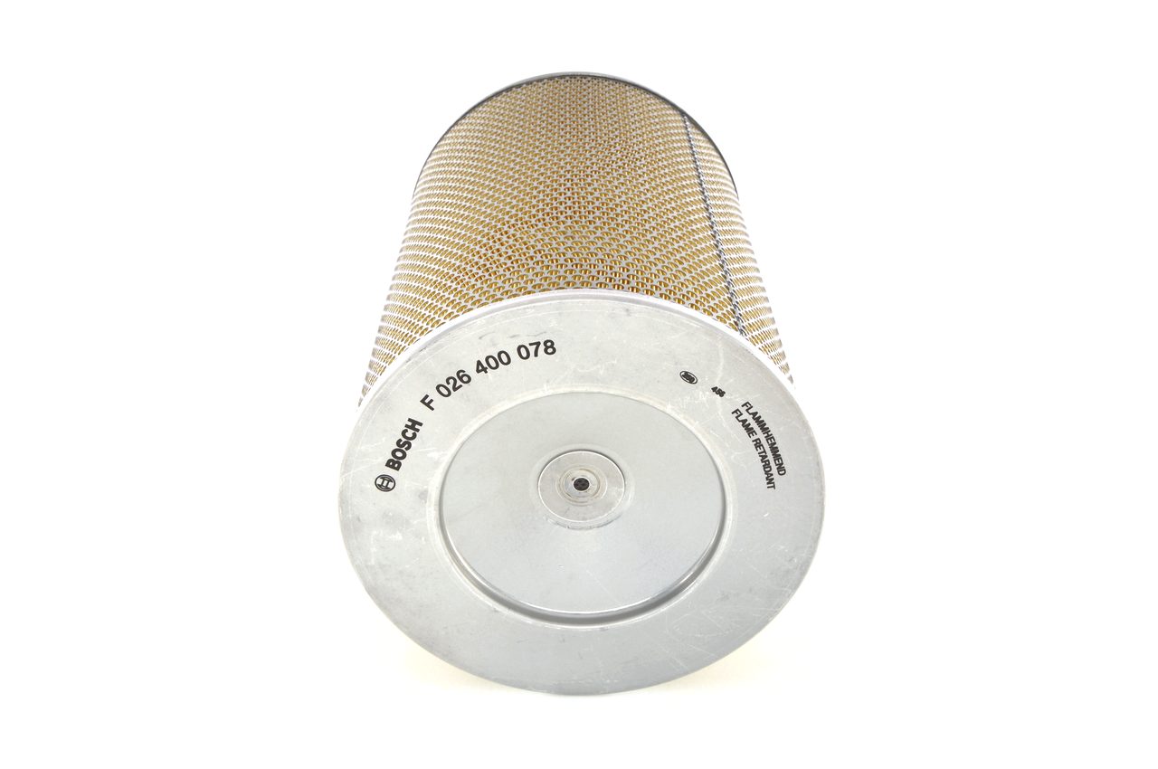 Luftfilter BOSCH F 026 400 078 passend für VW, MERCEDES-BENZ, BMW, AUDI, OPEL zum günstigen Preis
