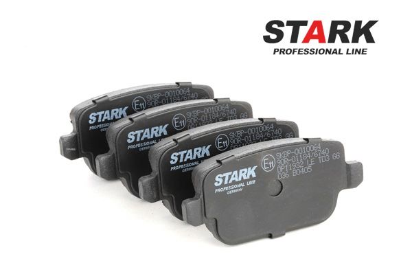 STARK SKBP-0010064 Zavorne ploščice VOLVO V70 3 (BW) 1.6 T4 Bencin 180 km 2015