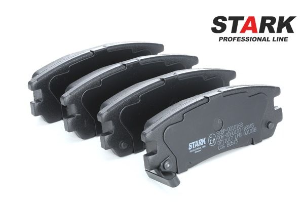 STARK SKBP-0010168 Bremseklodser ISUZU D-Max I Pick-up (TFR, TFS) 3.0 DiTD 4x4 (TFS77H) Diesel 131 HK 2006 pris