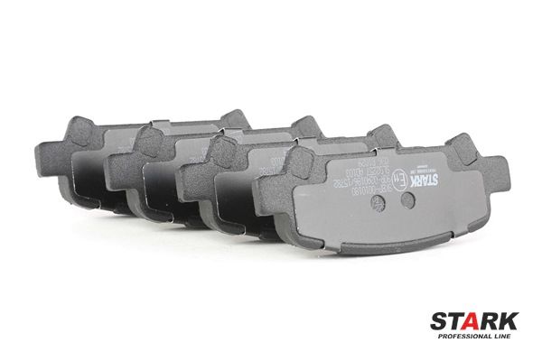 STARK SKBP-0010180 Bremsbelag Subaru Legacy 4 Kombi 2.0 AWD (BP5) Benzin 138 PS 2003