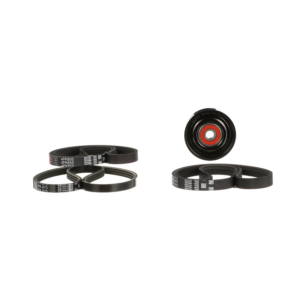 Kit complet de courroies d'accessoire Hyundai MATRIX 2002 K074PK878 GATES