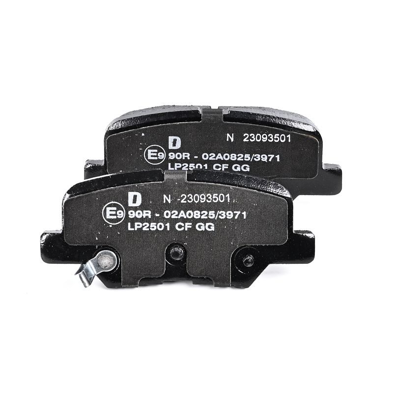LP2501 DELPHI Set of brake pads MAZDA DEMIO