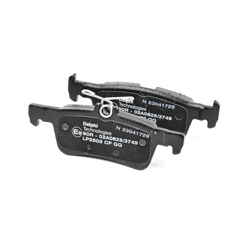 Brake pad set DELPHI LP2503 suitable for PEUGEOT, CITROËN at cheap price
