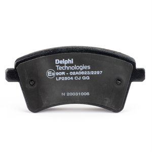 Brake pad set DELPHI LP2504 suitable for RENAULT, NISSAN at cheap price