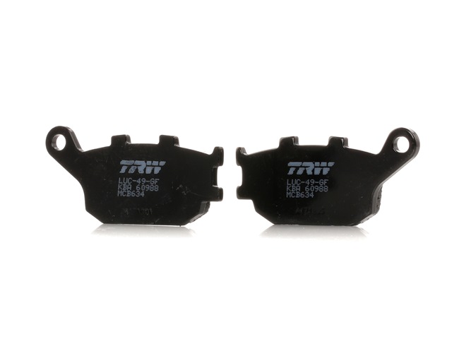 originais Smart FORTWO TRW Jogo de pastilhas para travão de disco MCB634