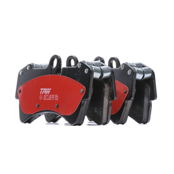 Jarrupalat, levyjarru TRW DTEC COTEC GDB1548DTE sopivat VW, AUDI, PORSCHE halvalla
