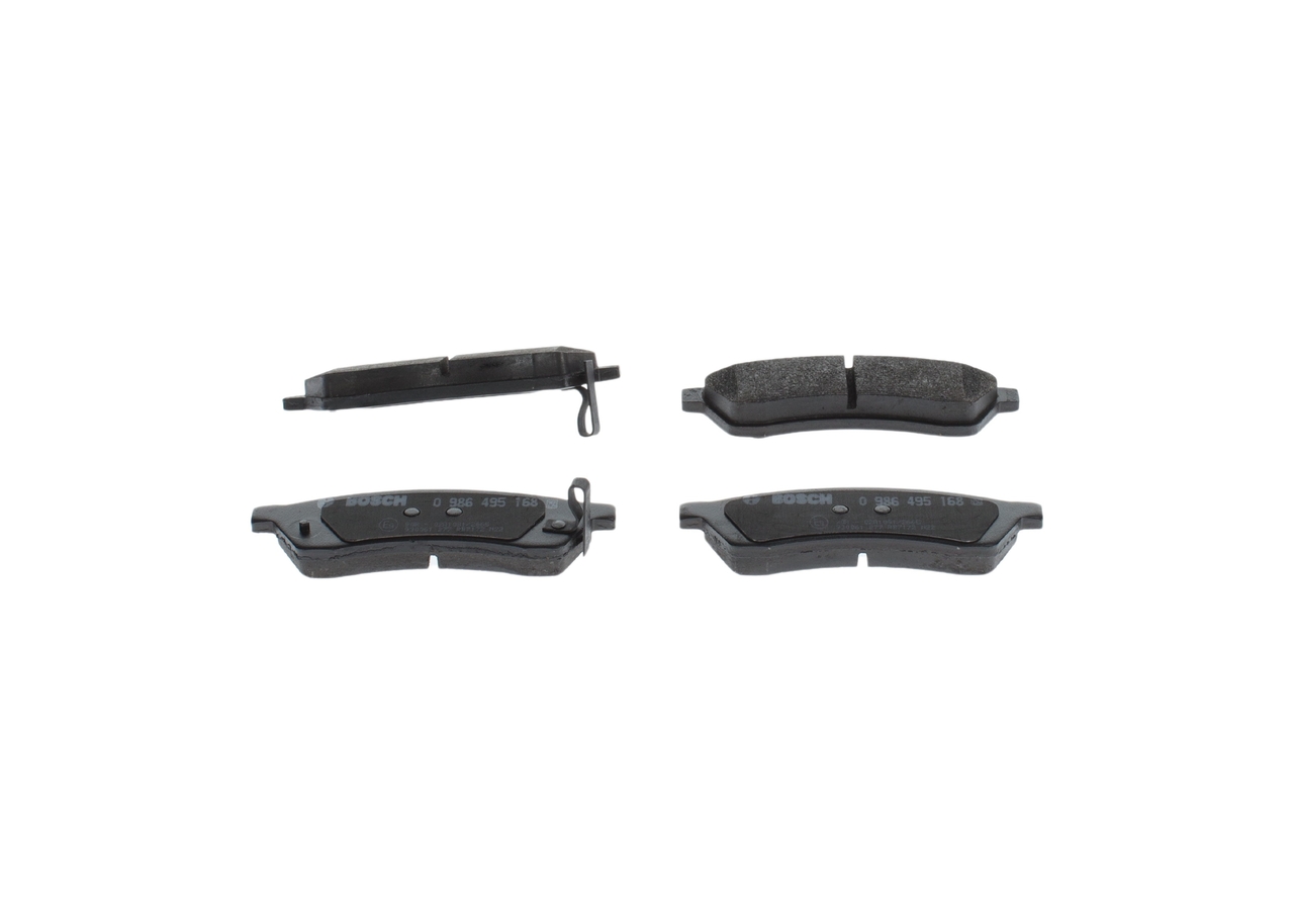 96475028 OE BOSCH Brake pad set 0 986 495 168