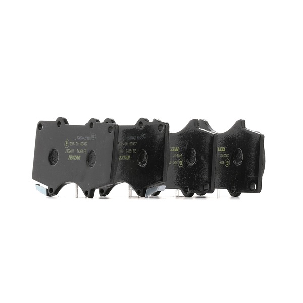 2402401 TEXTAR Brake pad set TOYOTA LAND CRUISER