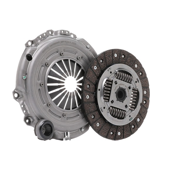 MAPCO 10401 для двигателей с двухдисковым маховиком, Из 3 частей, с выжимным подшипником, 228мм