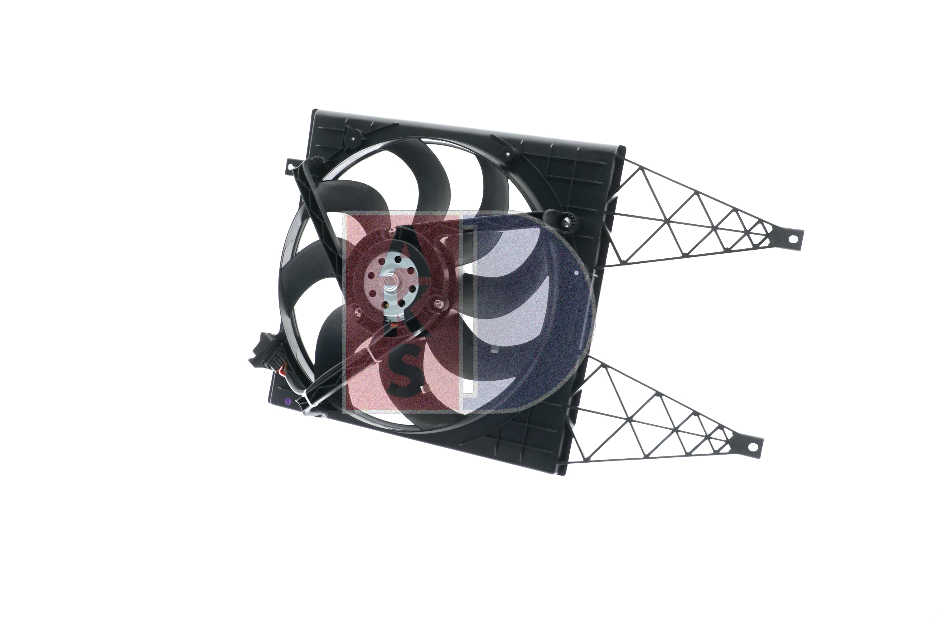 AKS DASIS 048112N Radiator cooling fan Fabia II Combi (545) 1.6 TDI Diesel 90 hp 2011 price