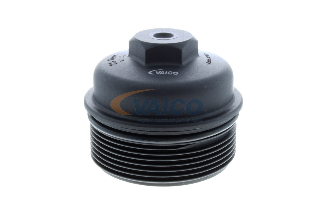 Kansi, öljysuodatinpesä VAICO V10-3104 sopivat VW, AUDI, SKODA, SEAT halvalla