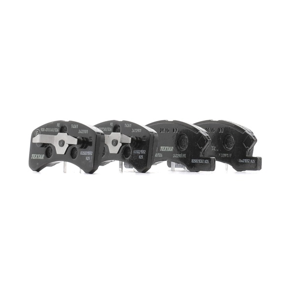 Daihatsu TREVIS 2013 Etujarrupalat ja takajarrupalat 2422901 TEXTAR