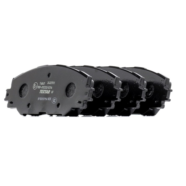 TEXTAR 2433701 komplet zavornih oblog, ploscne (kolutne) zavore TOYOTA Prius Plus (ZVW4)